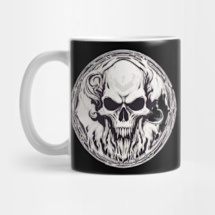 Terrifying skull Mug